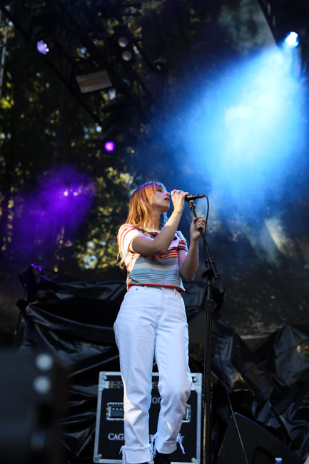 Portugal. The Man, Edgefield Amphitheater, photo by Sydnie Kobza