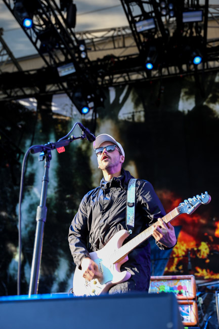 Portugal. The Man, Edgefield Amphitheater, photo by Sydnie Kobza