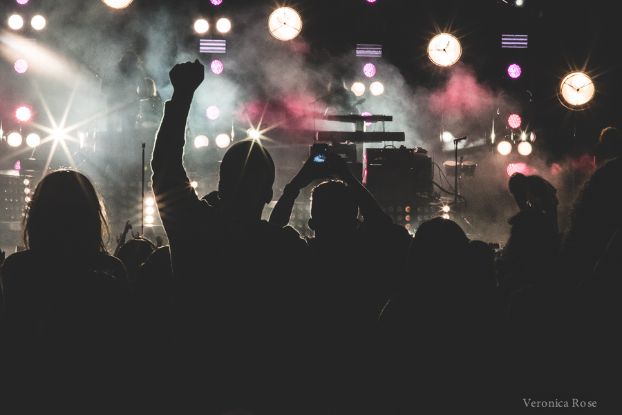 Cage The Elephant, Edgefield Amphitheater, photo by Veronica Rose