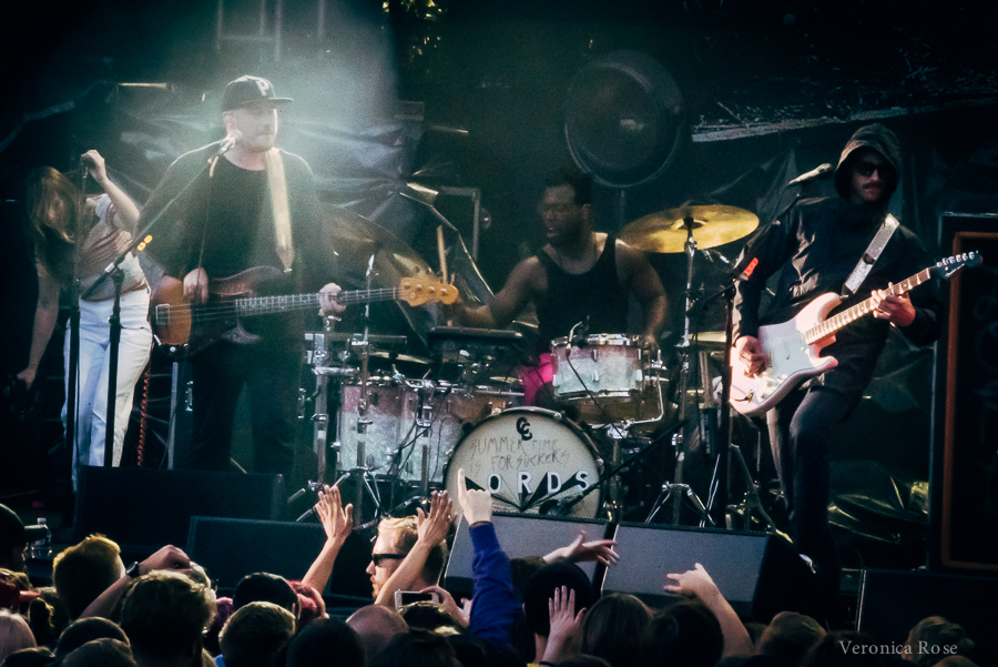 Portugal. The Man, Edgefield Amphitheater, photo by Veronica Rose