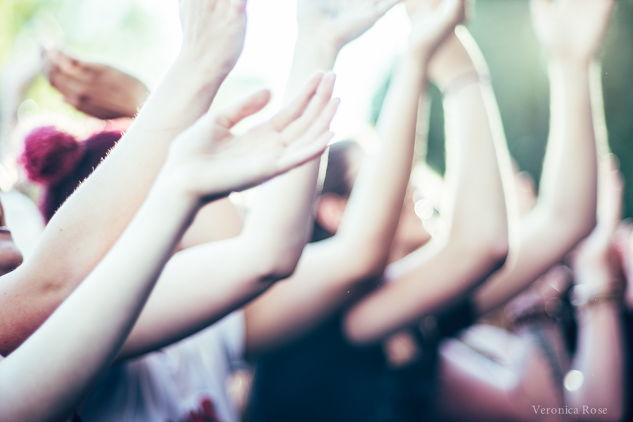 Portugal. The Man, Edgefield Amphitheater, photo by Veronica Rose