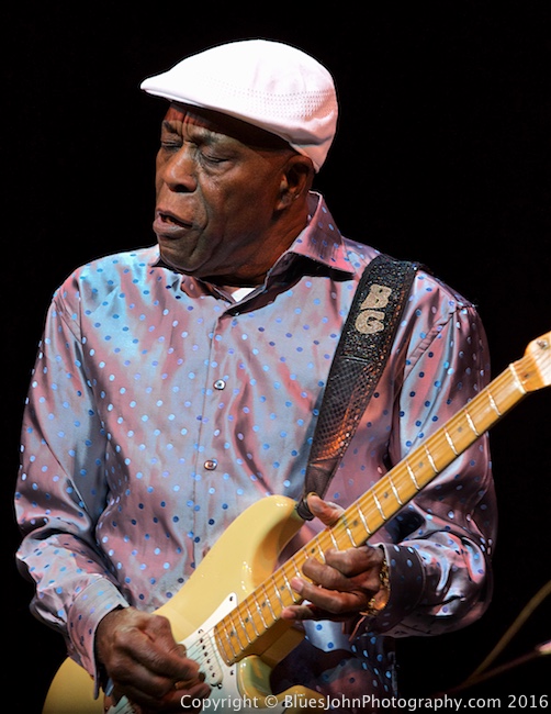 Buddy Guy, Pantages Theater, photo by John Alcala