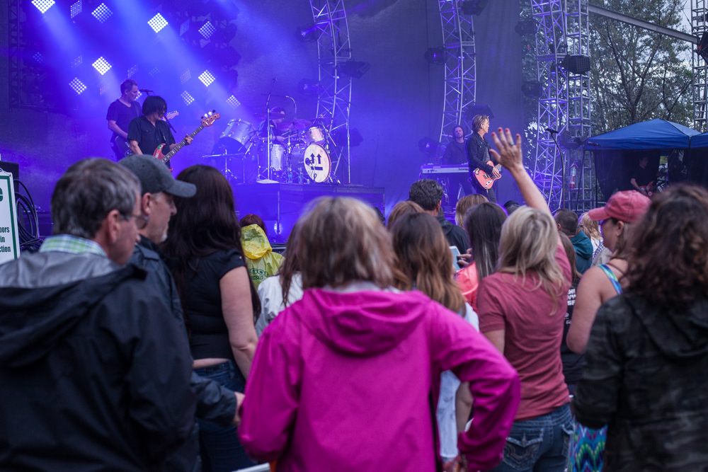 Goo Goo Dolls, Edgefield Amphitheater, photo by Blake Sourisseau