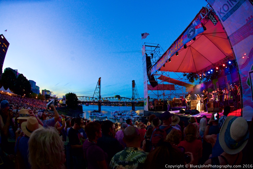 Tedeschi Trucks Band, Waterfront Blues Festival, Tom McCall Waterfront Park, photo by John Alcala