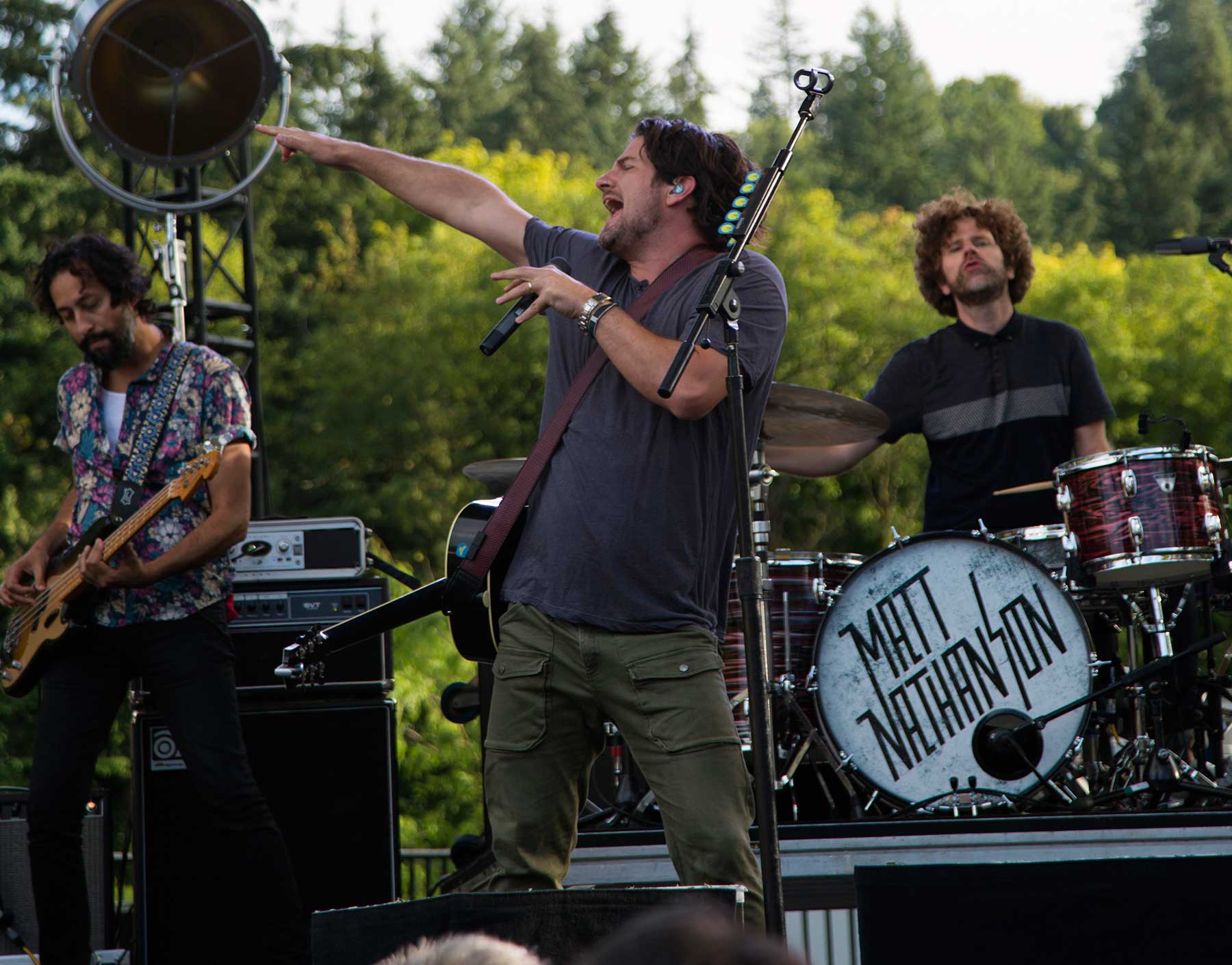 Matt Nathanson, Oregon Zoo Amphitheatre, photo by Dawn Marks