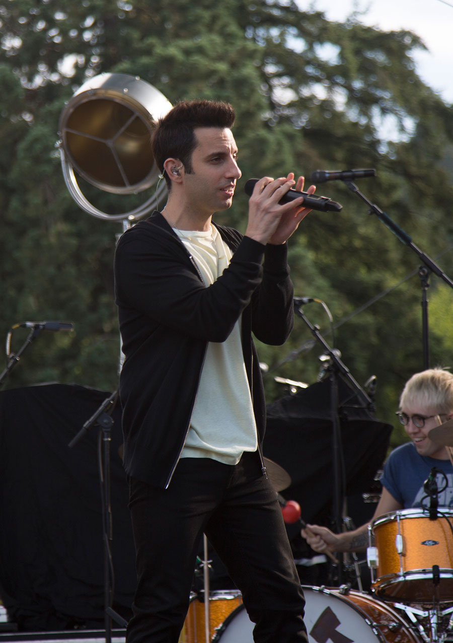 A Great Big World, Oregon Zoo Amphitheatre, photo by Dawn Marks