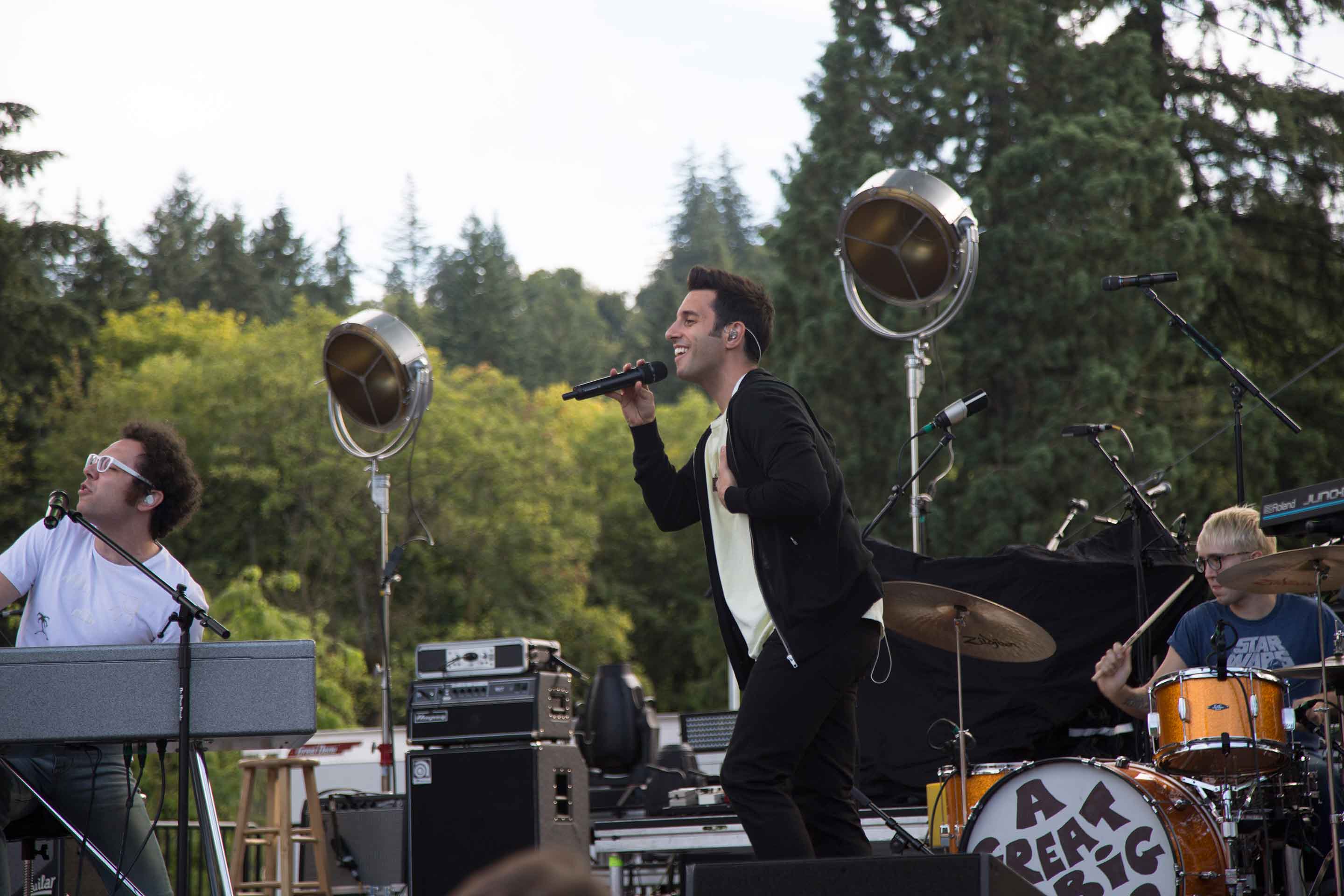 A Great Big World, Oregon Zoo Amphitheatre, photo by Dawn Marks
