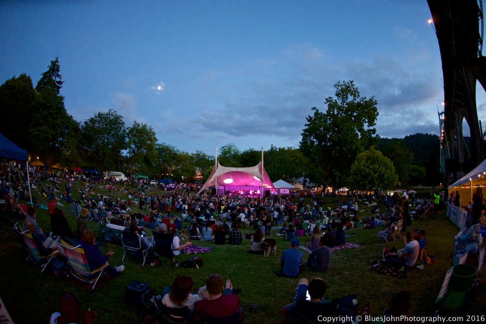 Cathedral Park Jazz Festival, photo by John Alcala