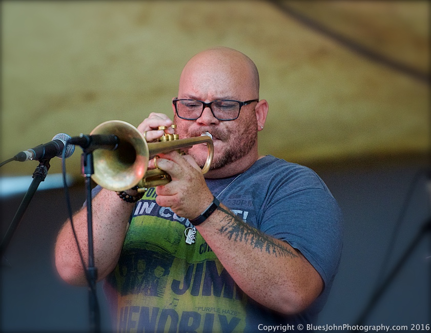Farnell Newton, The Othership Connection, Cathedral Park Jazz Festival, photo by John Alcala