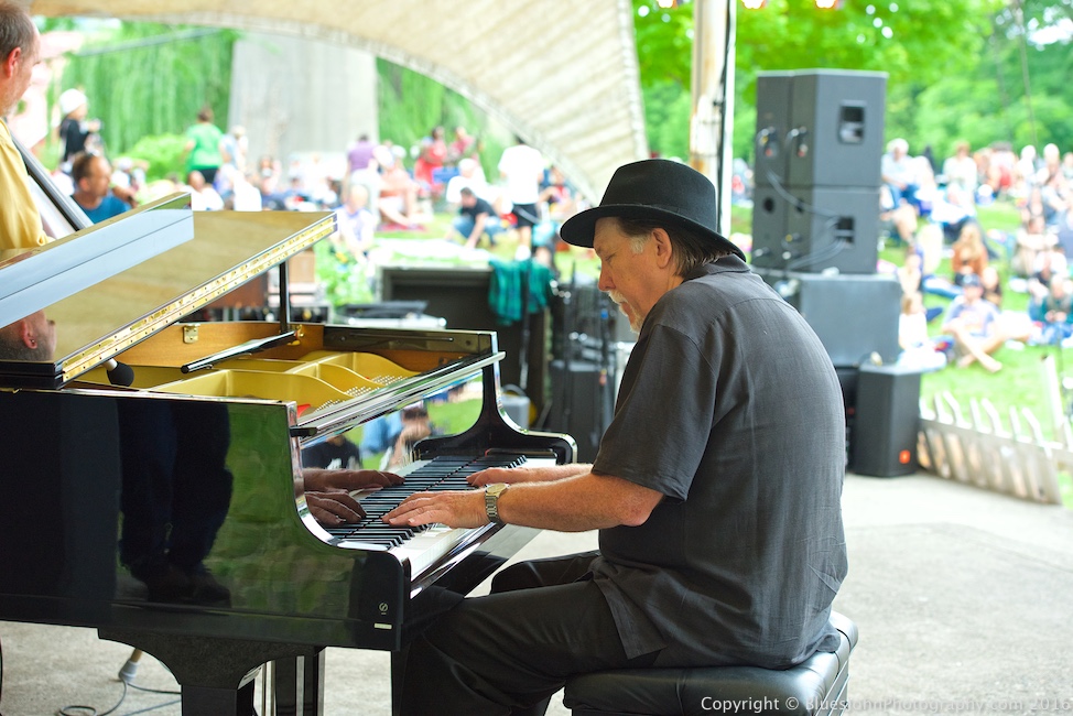 Mel Brown, Cathedral Park Jazz Festival, photo by John Alcala