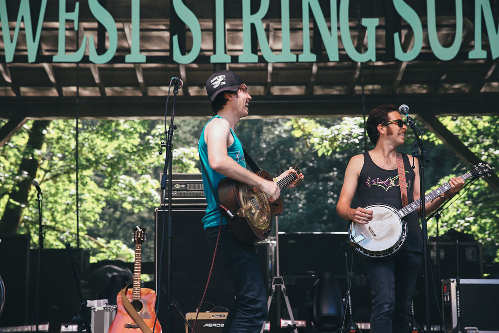 The Brothers Comatose, Northwest String Summit, Horning's Hideout, photo by Jessie McCall