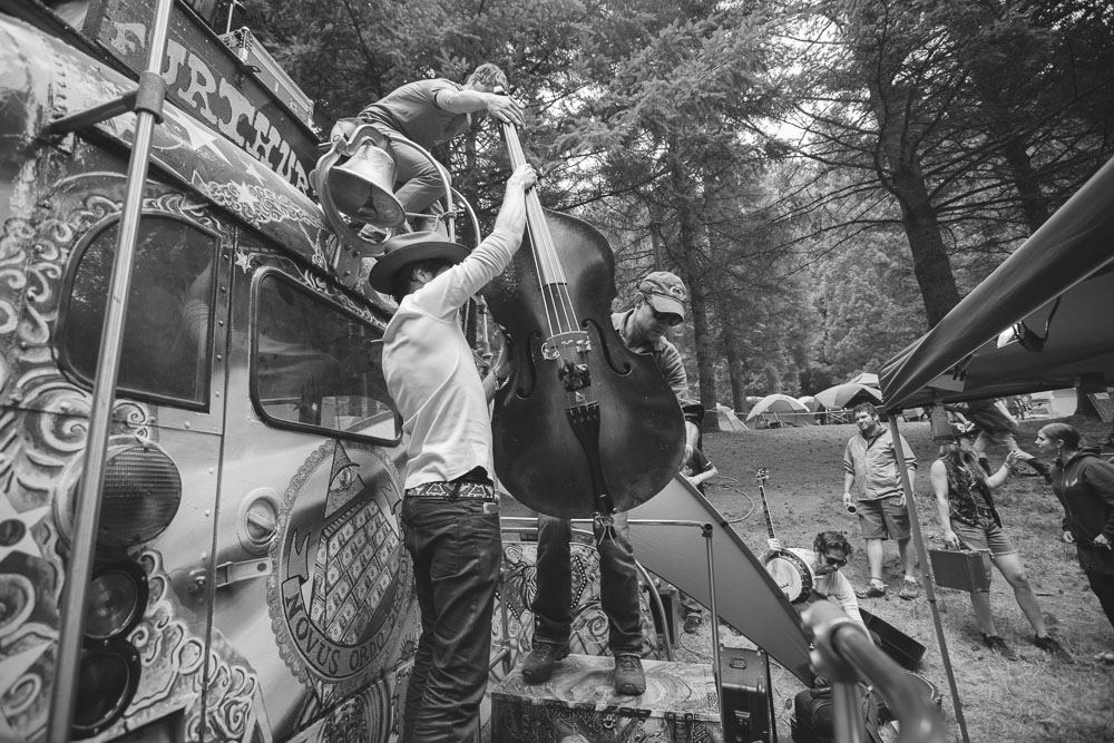 The Brothers Comatose, Northwest String Summit, Horning's Hideout, photo by Jessie McCall