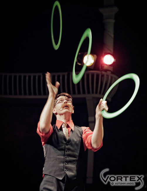 The Nowhere Band, Wanderlust Circus, Alberta Rose Theatre, photo by Autumn Andel