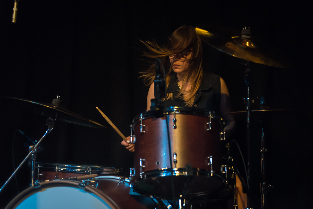 White Lung, Mississippi Studios, photo by Jeff Ryan