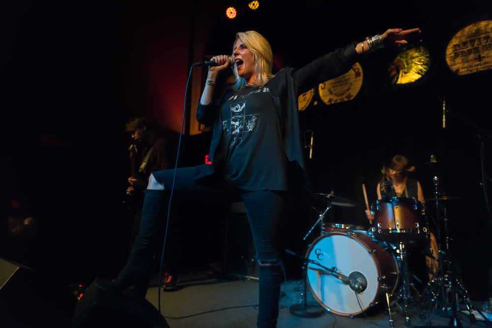White Lung, Mississippi Studios, photo by Jeff Ryan