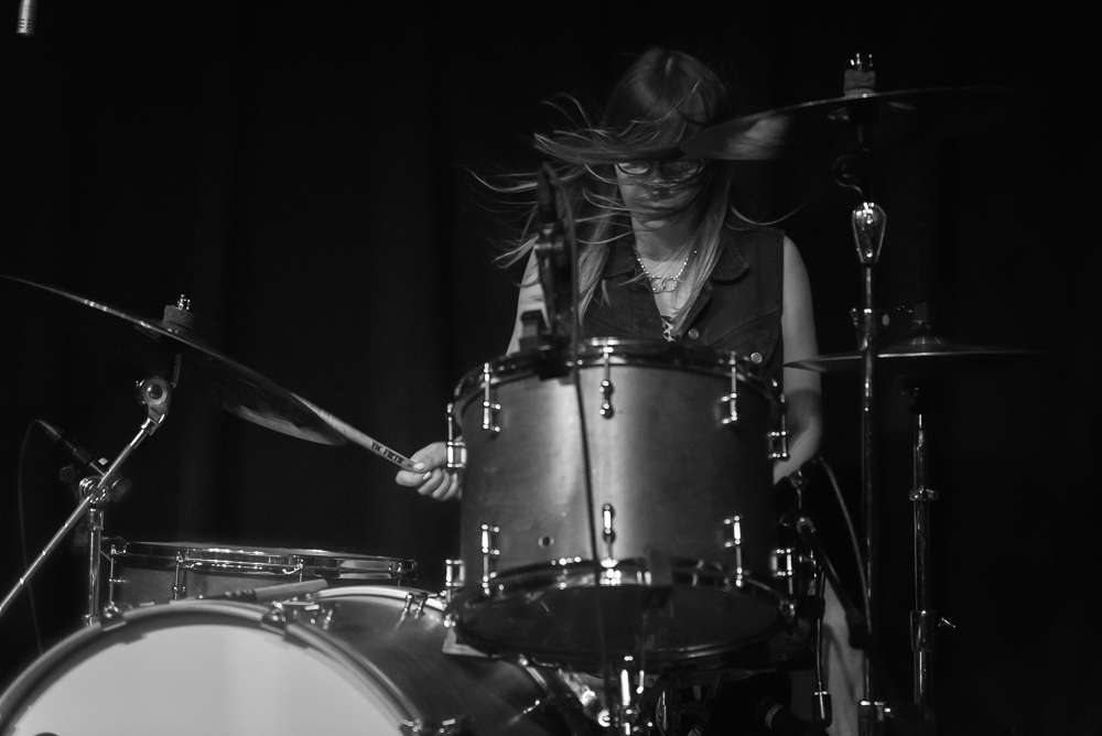 White Lung, Mississippi Studios, photo by Jeff Ryan