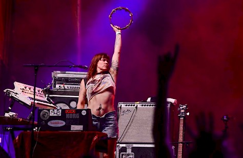 The Dandy Warhols, DJ Rescue, 94.7 FM, photo by Anthony Pidgeon