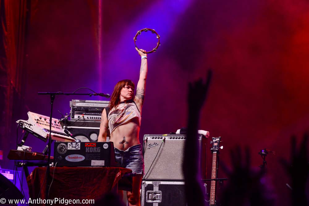 The Dandy Warhols, DJ Rescue, 94.7 FM, photo by Anthony Pidgeon