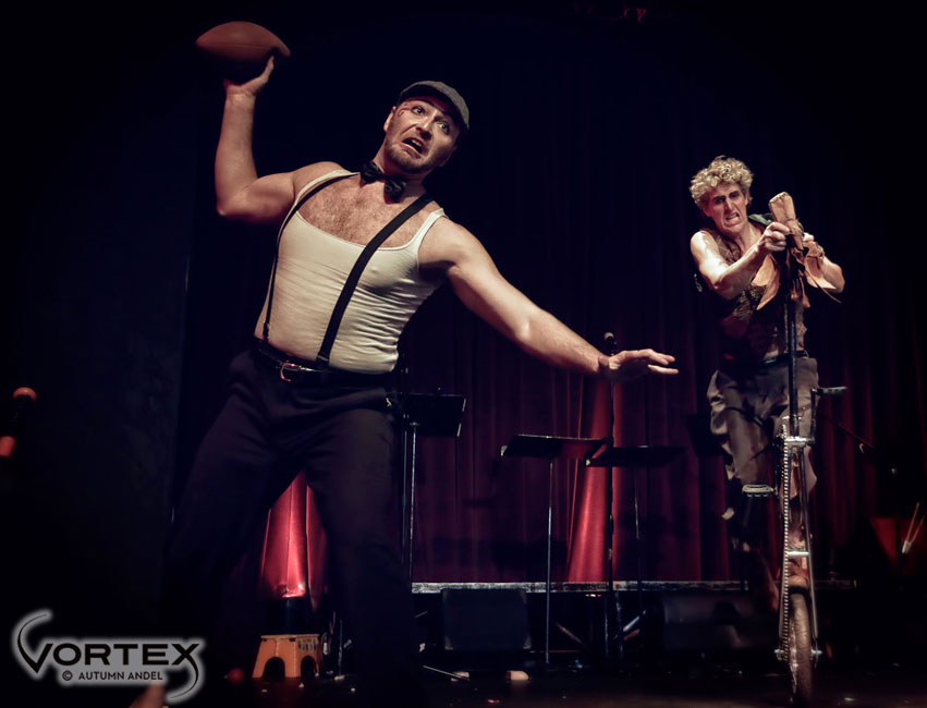 The Nowhere Band, Wanderlust Circus, Alberta Rose Theatre, photo by Autumn Andel