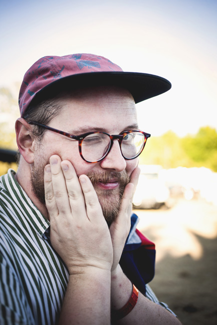 Dan Deacon, Pickathon, Pendarvis Farm, photo by Sam Gehrke