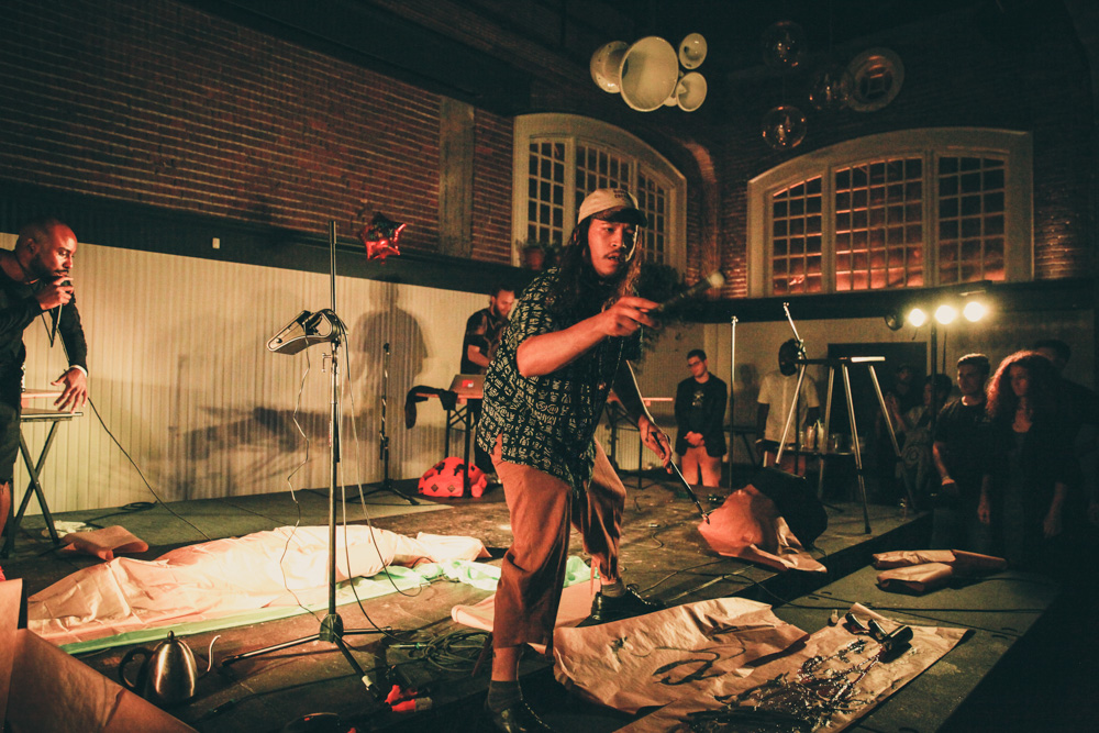 Ripley Snell, Old Grape God, EYRST, The Evergreen, photo by Tojo Andrianarivo