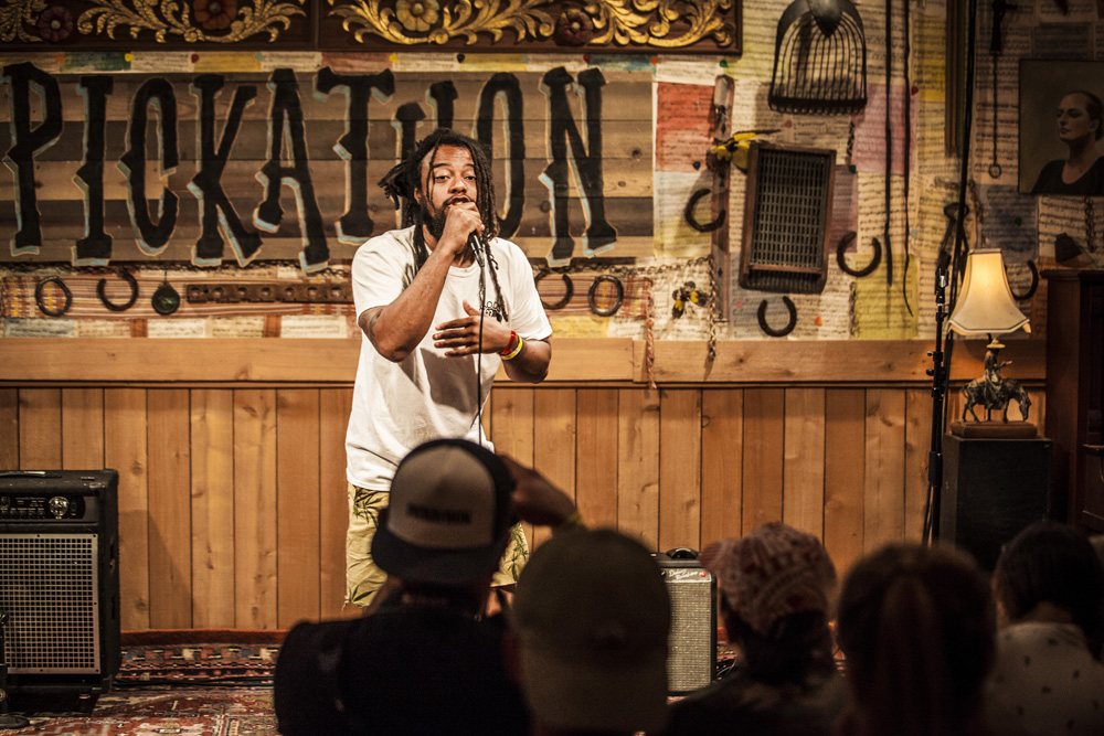 Myke Bogan, Pickathon, Pendarvis Farm, photo by Sam Gehrke