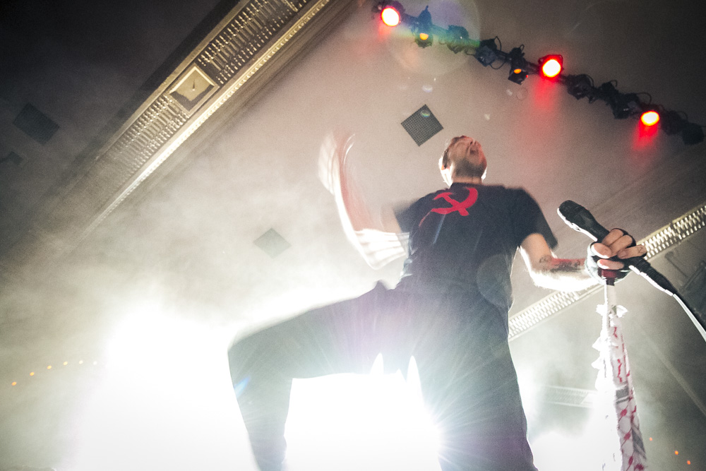 The Used, Crystal Ballroom, photo by Corey Terrill