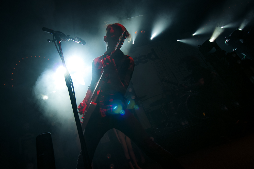 The Used, Crystal Ballroom, photo by Corey Terrill