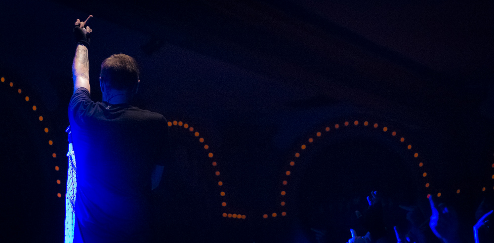 The Used, Crystal Ballroom, photo by Corey Terrill