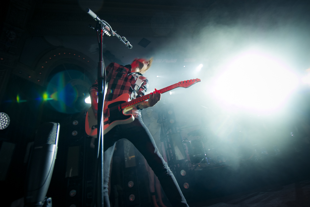 The Used, Crystal Ballroom, photo by Corey Terrill