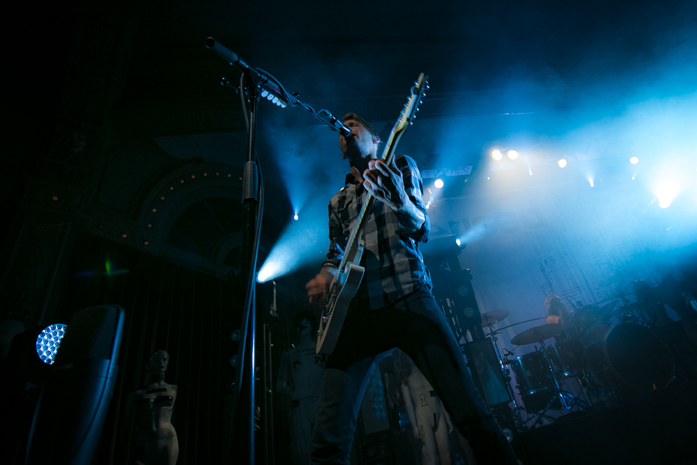 The Used, Crystal Ballroom, photo by Corey Terrill