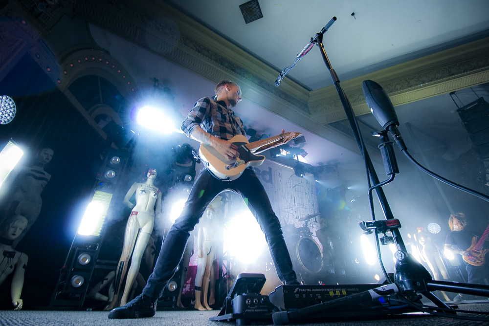 The Used, Crystal Ballroom, photo by Corey Terrill