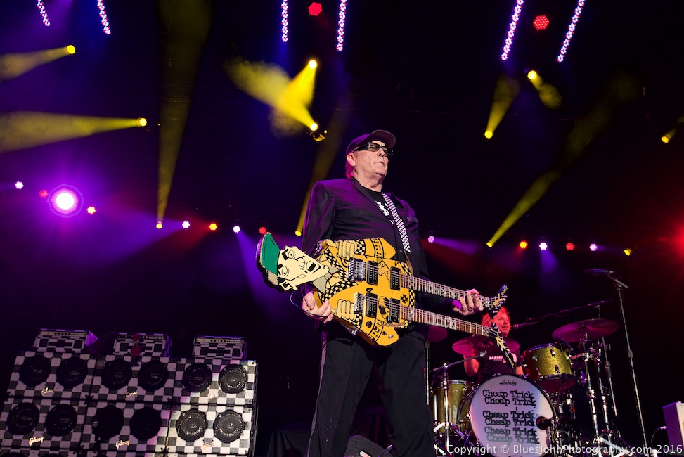 Cheap Trick, Sunlight Supply Amphitheater, photo by John Alcala