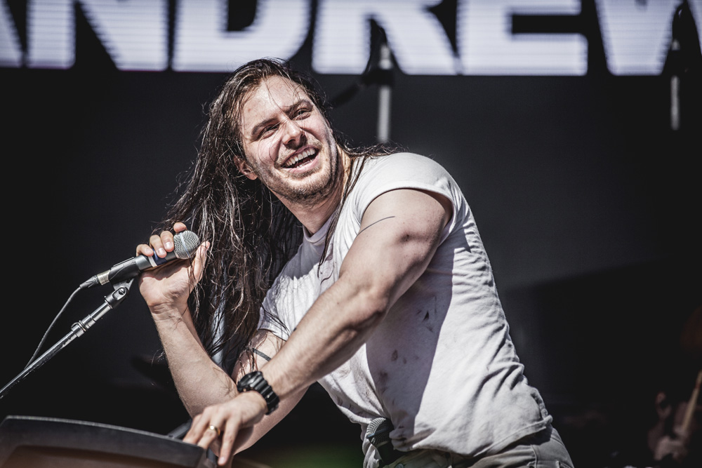 Andrew W.K., Project Pabst, MusicfestNW, Tom McCall Waterfront Park, photo by Sam Gehrke