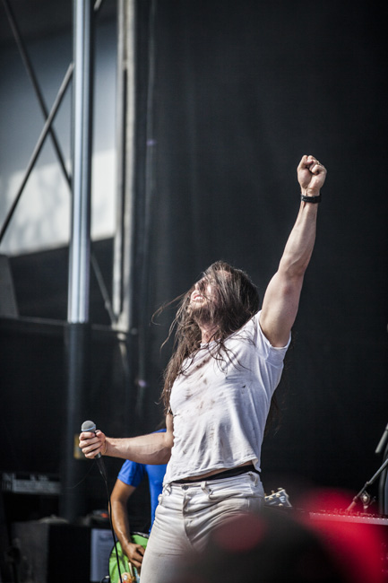Andrew W.K., Project Pabst, MusicfestNW, Tom McCall Waterfront Park, photo by Sam Gehrke