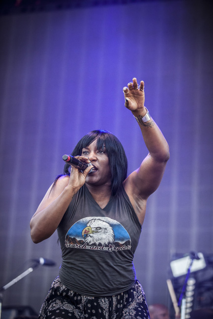 Liv Warfield, Project Pabst, MusicfestNW, Tom McCall Waterfront Park, photo by Sam Gehrke
