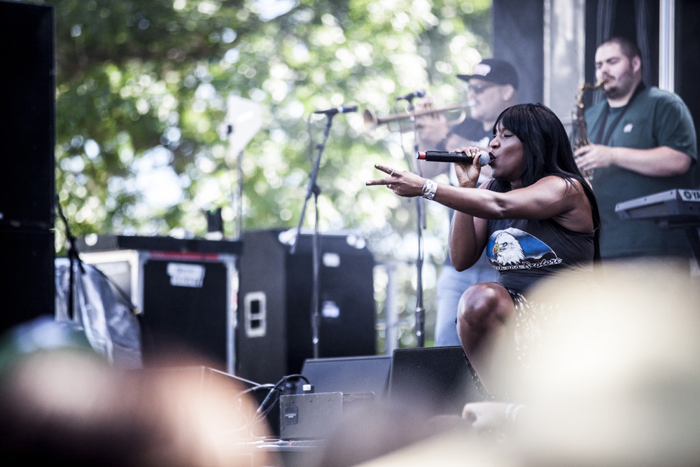 Liv Warfield, Project Pabst, MusicfestNW, Tom McCall Waterfront Park, photo by Sam Gehrke