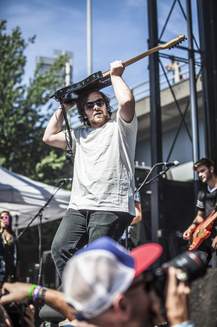 Diarrhea Planet, Project Pabst, MusicfestNW, Tom McCall Waterfront Park, photo by Sam Gehrke