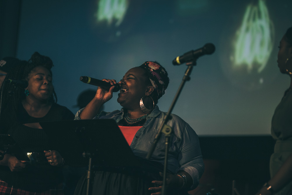 The Othership Connection, Saeeda Wright, Portland Black Music Festival, Mission Theater, photo by Tojo Andrianarivo