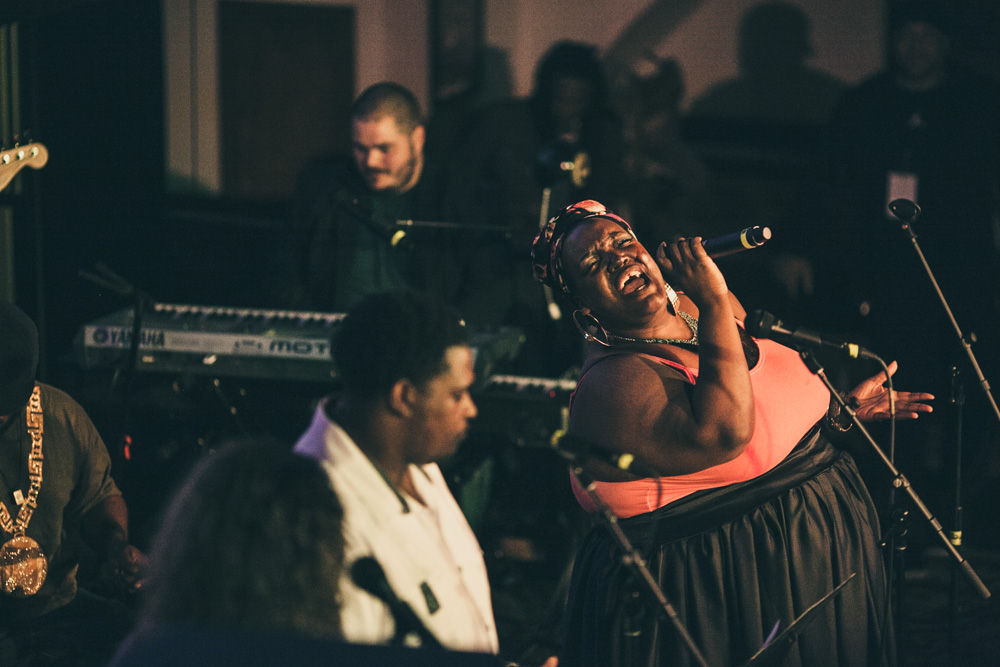 Saeeda Wright, Portland Black Music Festival, Mission Theater, photo by Tojo Andrianarivo