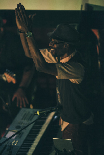 Tony Ozier, Portland Black Music Festival, Mission Theater, photo by Tojo Andrianarivo