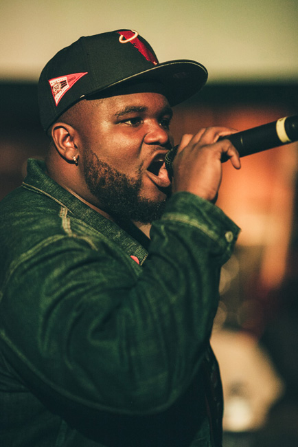 Mic Capes, Portland Black Music Festival, Mission Theater, photo by Tojo Andrianarivo