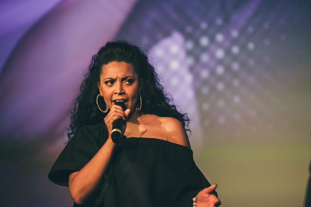 Kimberly Monique, Portland Black Music Festival, Mission Theater, photo by Tojo Andrianarivo