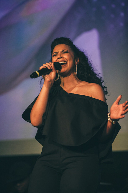 Kimberly Monique, Portland Black Music Festival, Mission Theater, photo by Tojo Andrianarivo