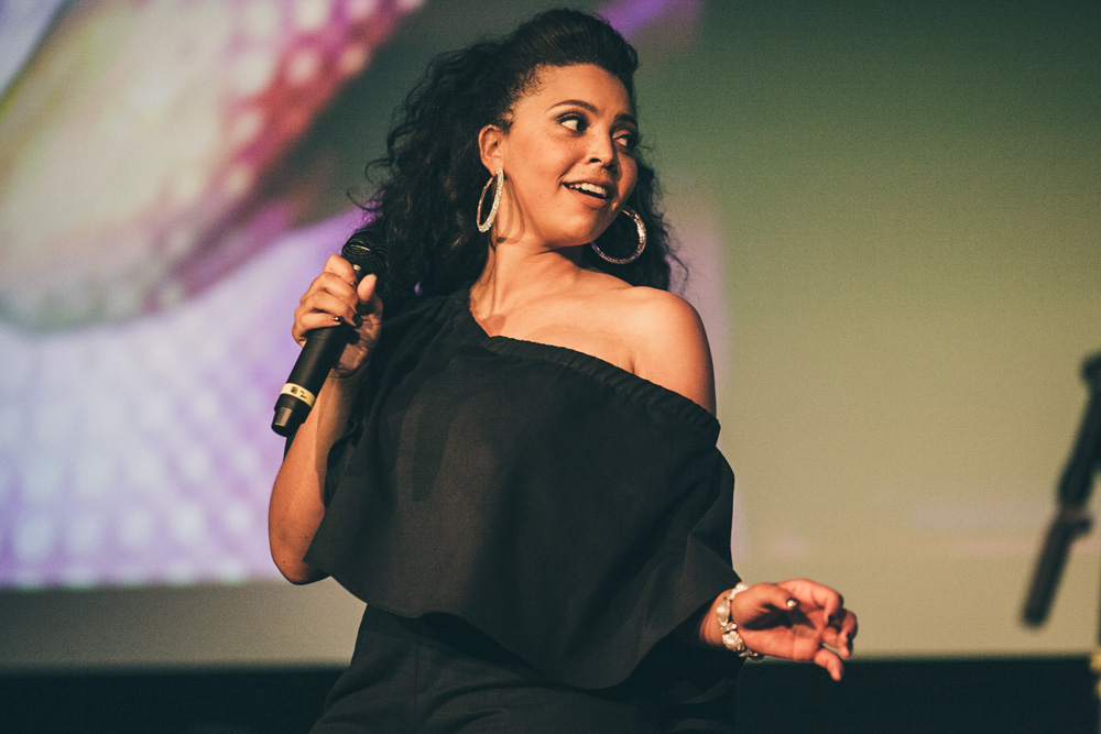 Kimberly Monique, Portland Black Music Festival, Mission Theater, photo by Tojo Andrianarivo