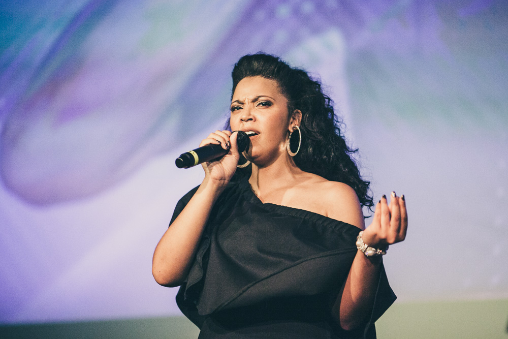 Kimberly Monique, Portland Black Music Festival, Mission Theater, photo by Tojo Andrianarivo