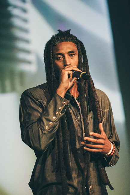 Madgesdiq, Portland Black Music Festival, Mission Theater, photo by Tojo Andrianarivo