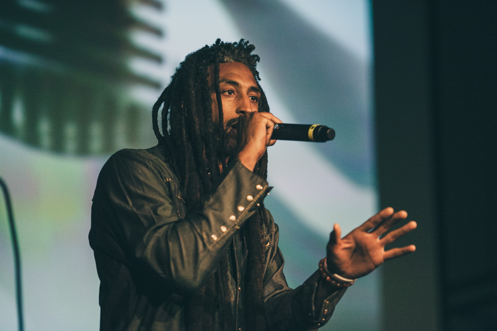 Madgesdiq, Portland Black Music Festival, Mission Theater, photo by Tojo Andrianarivo