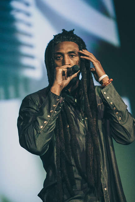 Madgesdiq, Portland Black Music Festival, Mission Theater, photo by Tojo Andrianarivo