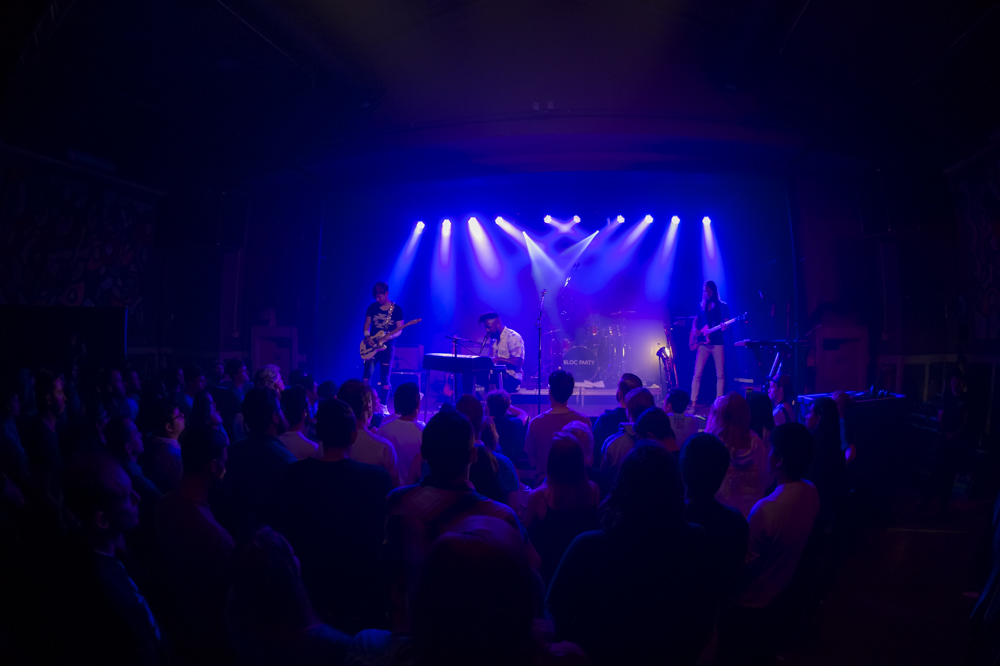 Bloc Party, Wonder Ballroom, photo by Jordan Sleeth
